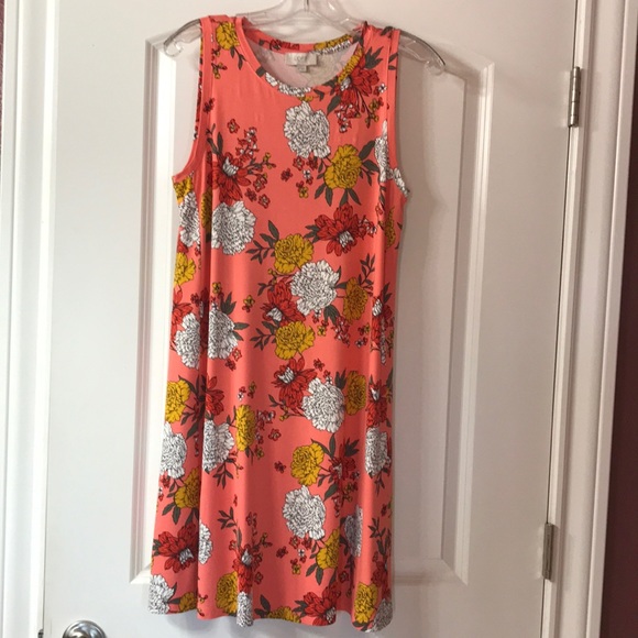 Peach dress size M - Picture 1 of 6